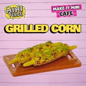 MGA's Miniverse Make It Mini Cafe S3: GRILLED CORN (Opened Capsule)